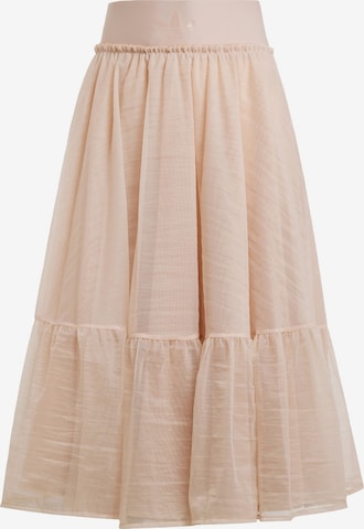 Jupe ADIDAS ORIGINALS en beige : devant
