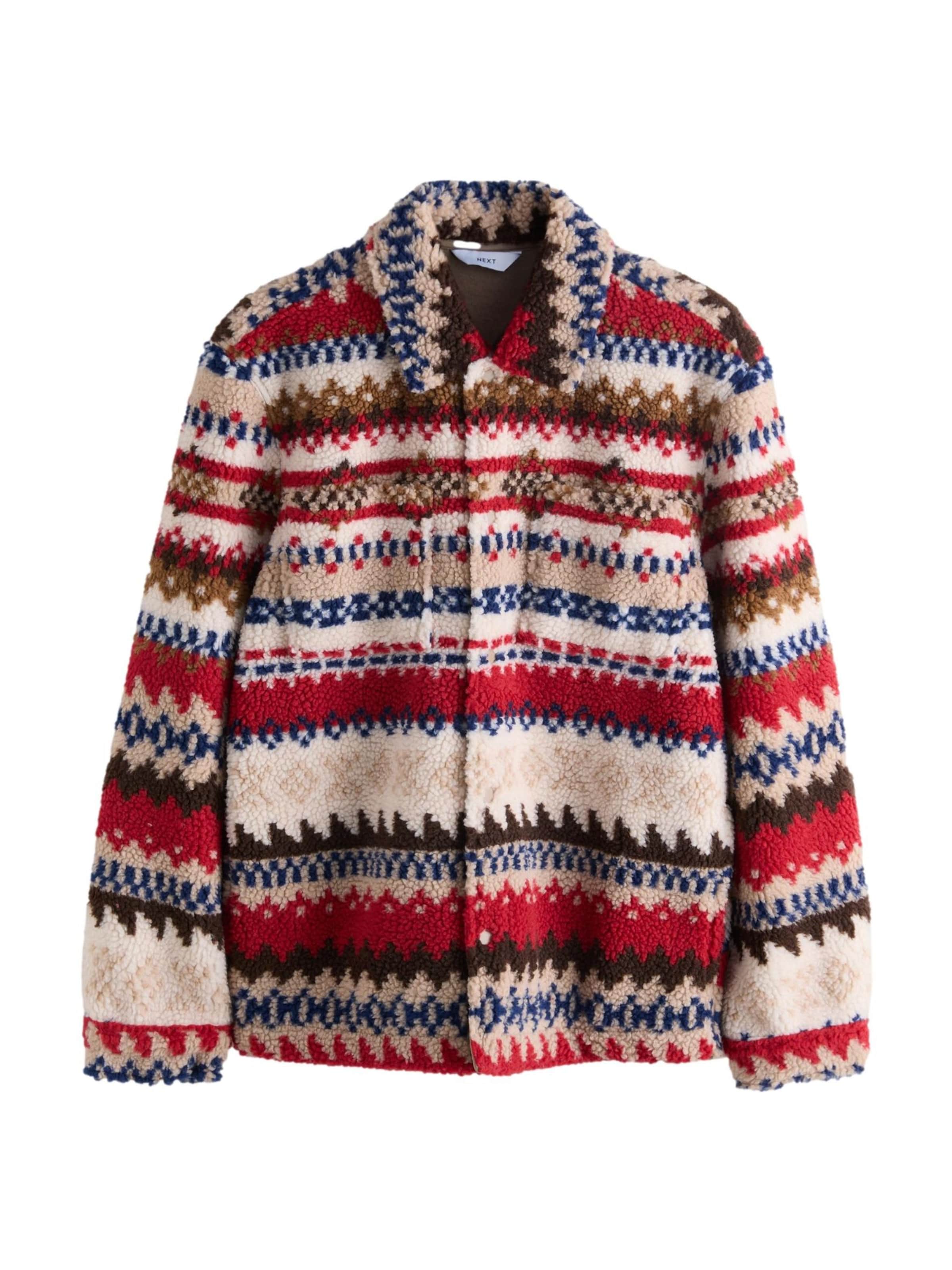 jauktas krāsas Next Flīsa jaka: no priekšpuses