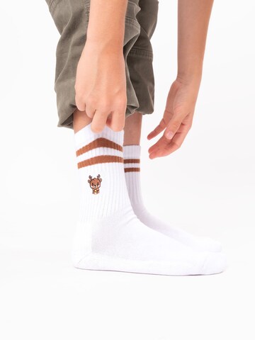 Occulto Sports socks 'Rudi' in White