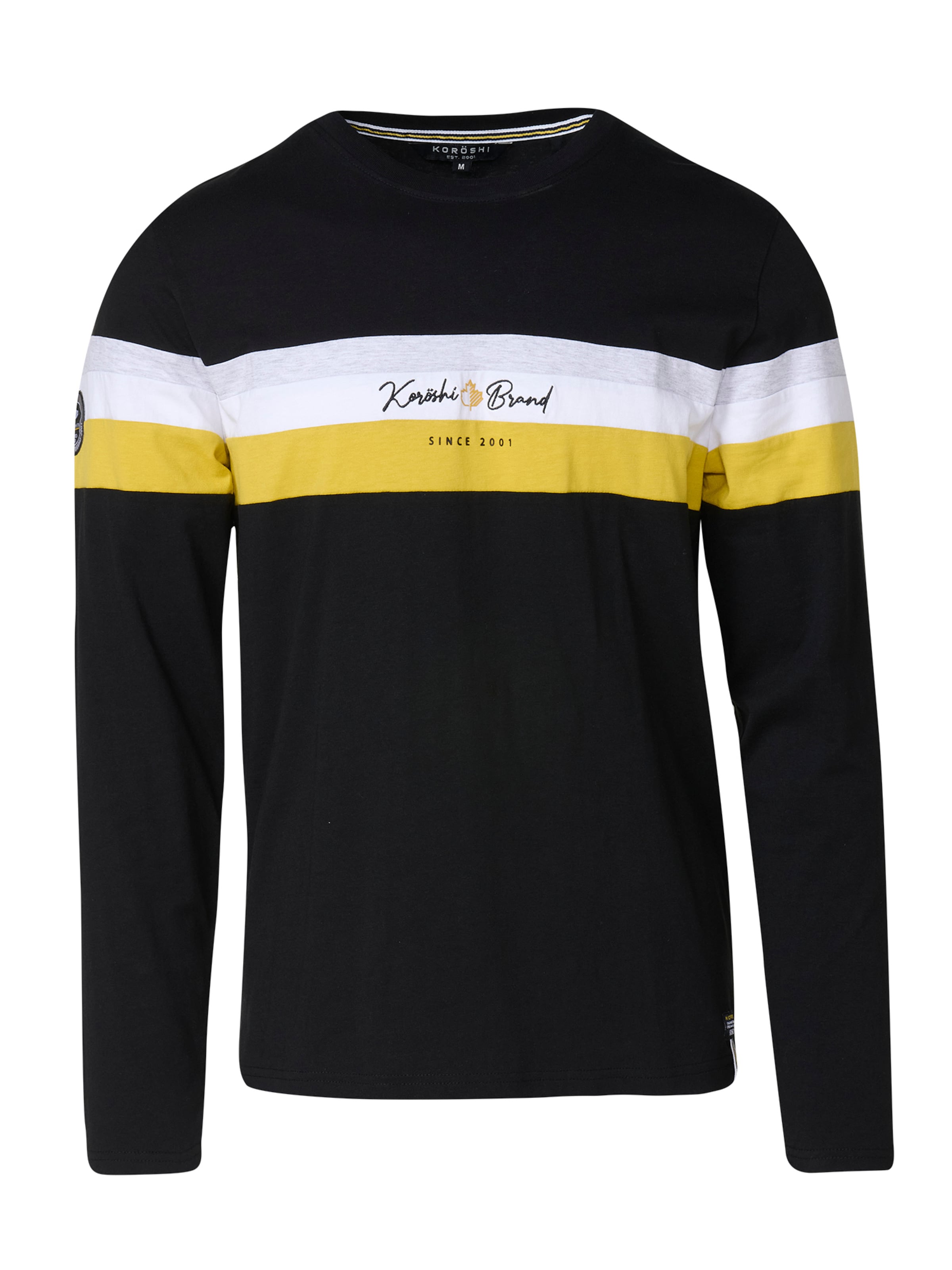 KOROSHI Póló - fekete: elől