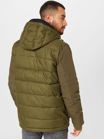 QS Winterparka in Grün