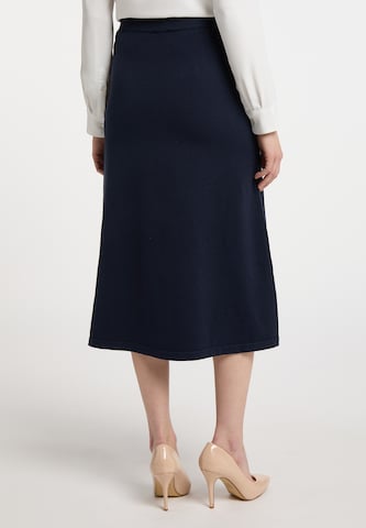 DreiMaster Klassik Skirt 'Wais' in Blue