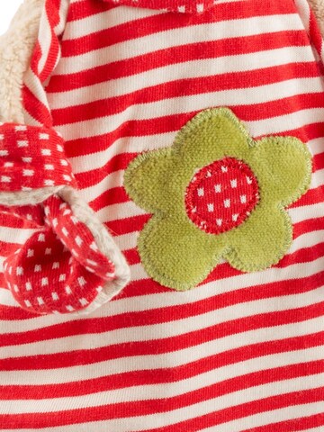SIGIKID Kuscheltiere 'Schnuffeltuch Natural Stripes Green Collection'‌‌ in Rot