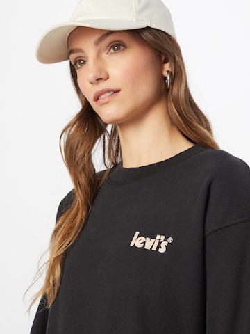 LEVI'S ® Mikina 'Graphic Standard Crew' – černá