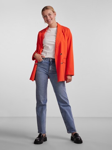 Blazer 'Thelma' PIECES en orange