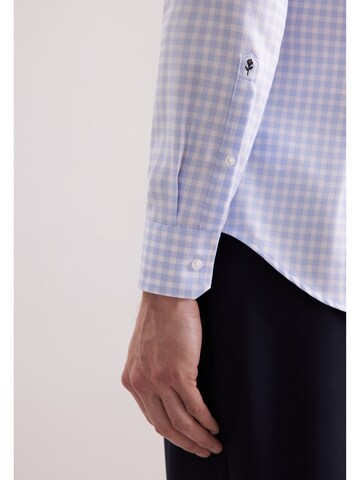 Coupe slim Chemise business 'SMART CLASSICS' SEIDENSTICKER en bleu