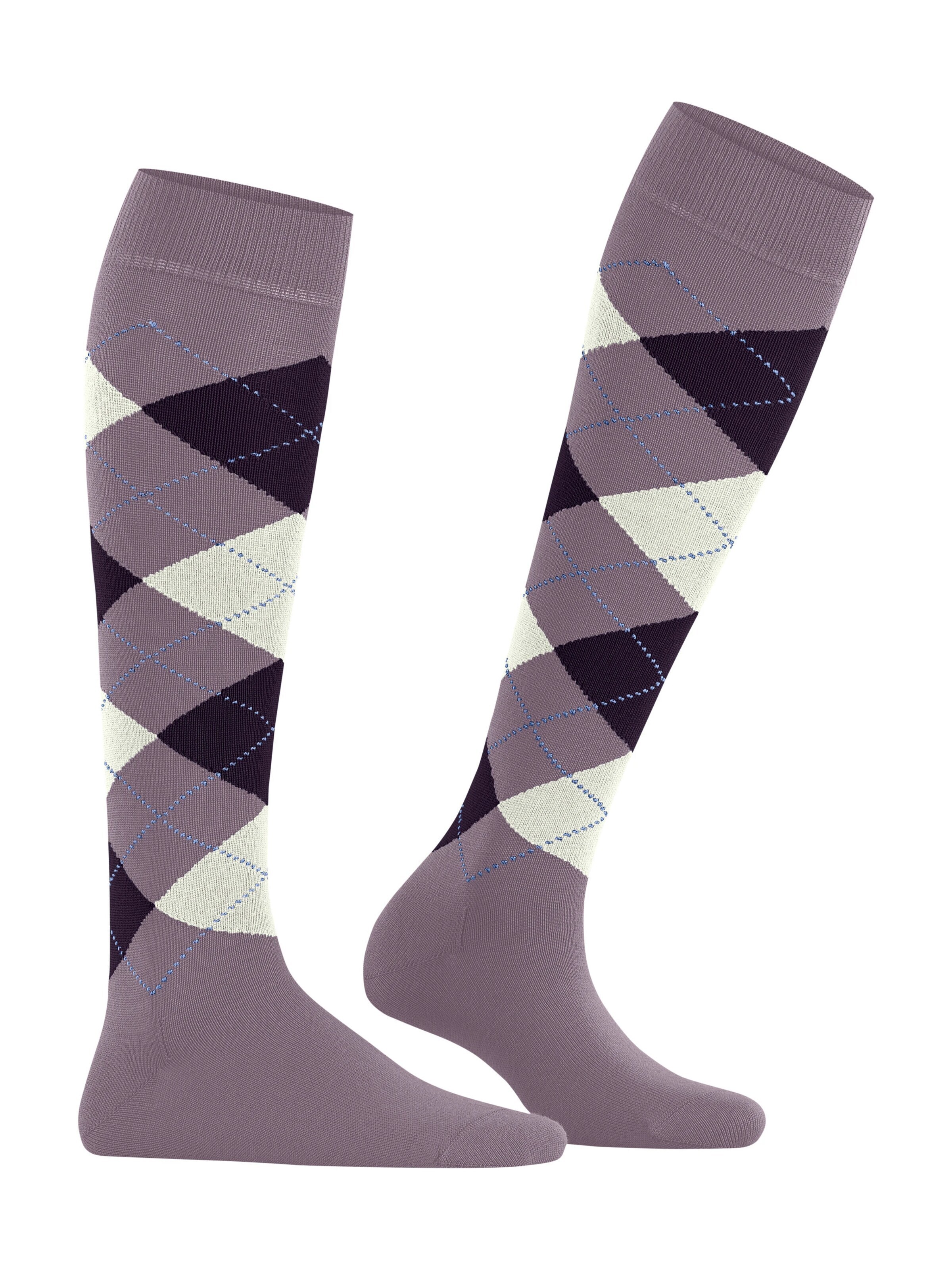 BURLINGTON Overknee Strümpfe 'Marylebone'‌‌‌‌ in Lila