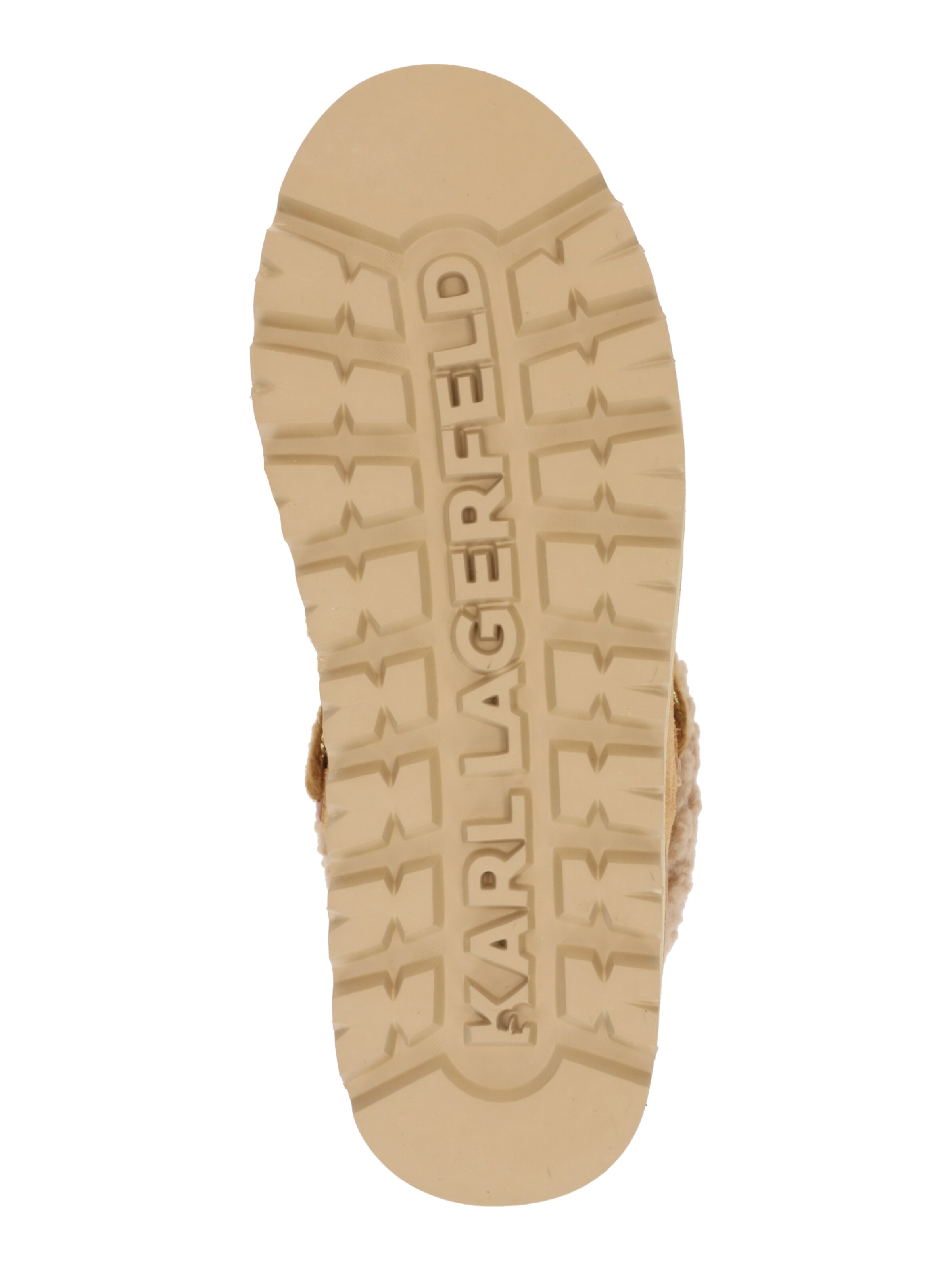 Karl Lagerfeld Ниски ботуши с връзки в кафяво