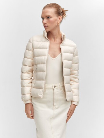 MANGO Jacke 'Blandi' in Beige: predná strana