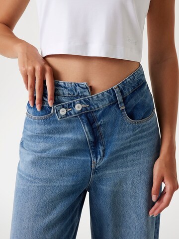 GUESS Loosefit Jeans 'Sexy Palazzo' in Blau