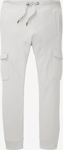 TOM TAILOR Tapered Cargobroek in Grijs