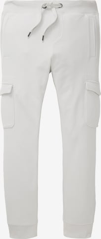 TOM TAILOR Tapered Cargo Pants in Grey