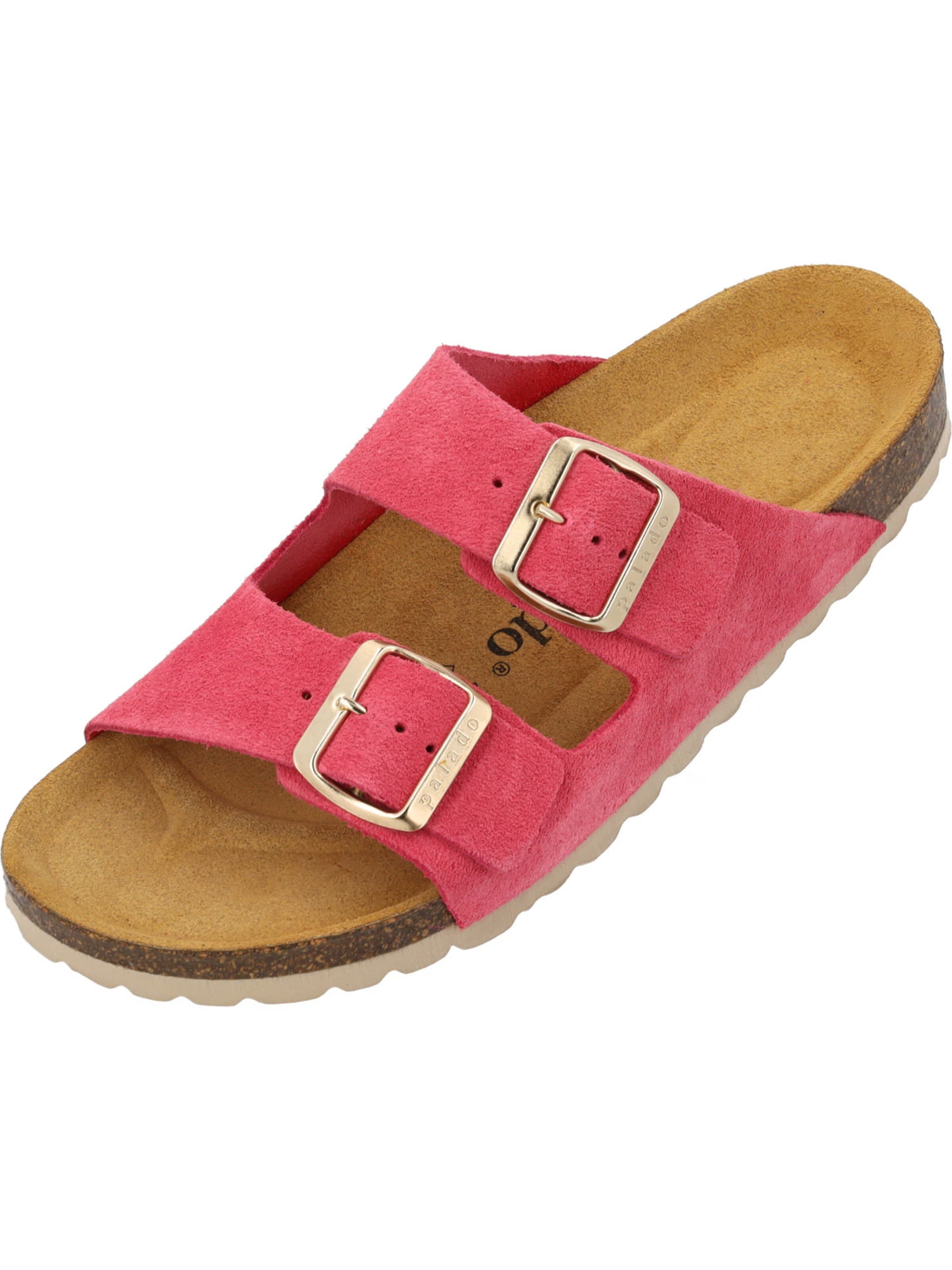 Palado Pantolette 'Palado Korfu Suede Premium Leather'‌‌‌‌‌‌‌‌‌ in Pink: Vorderseite