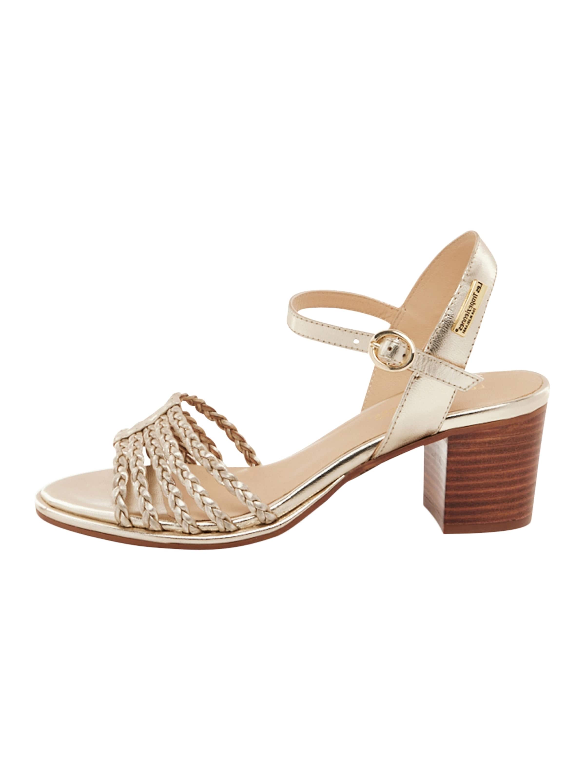Les Tropéziennes Sandale‌‌‌‌‌‌‌‌‌ in Gold: Vorderseite