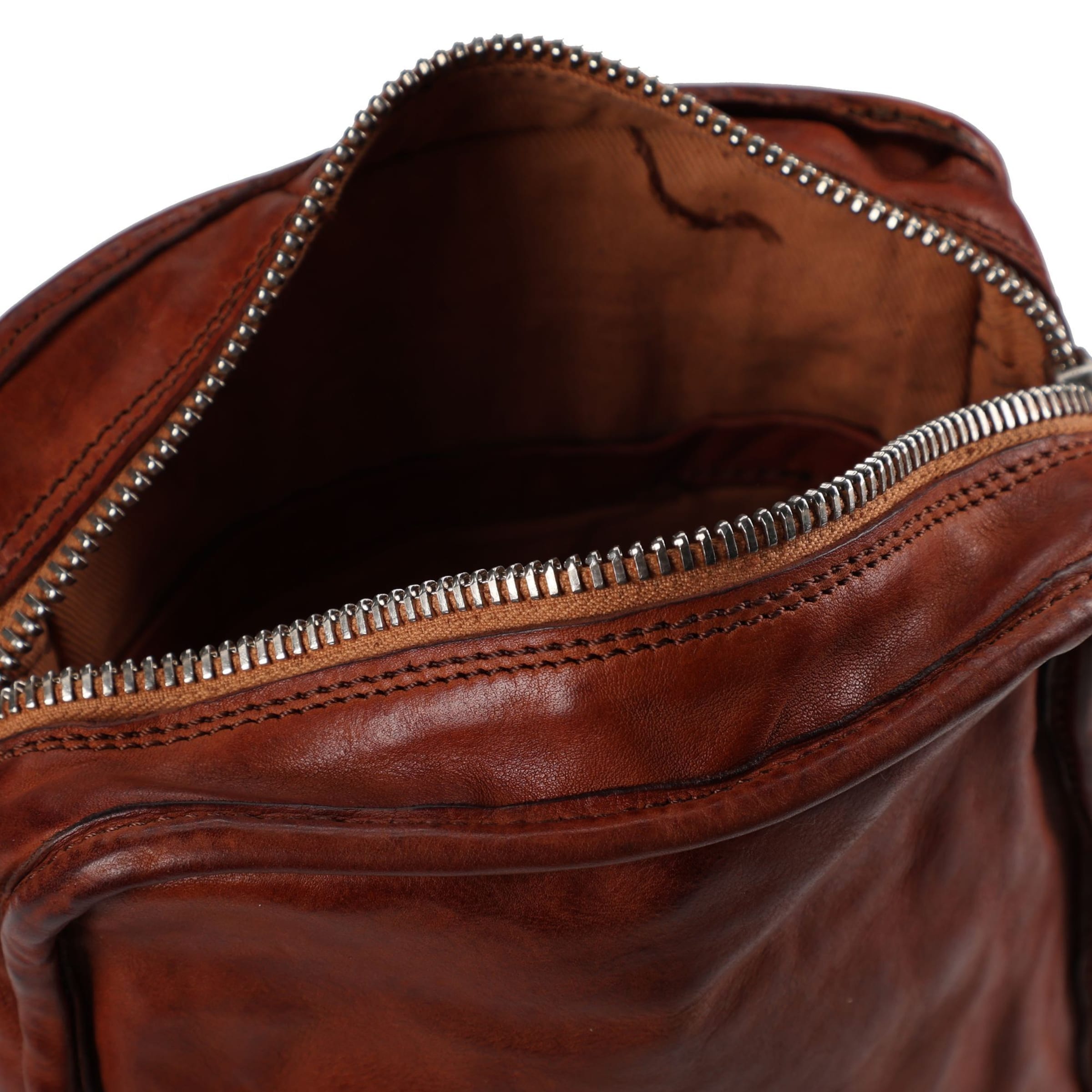 Borsa a tracolla 'Cipresso' di Campomaggi in marrone