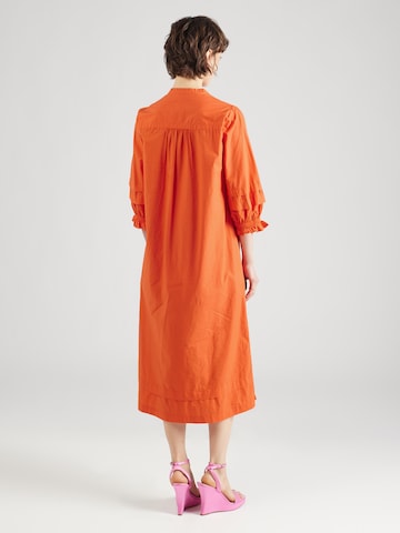 SAINT TROPEZ - Vestido 'Drew' em laranja