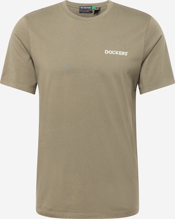 T-Shirt Dockers en vert : devant