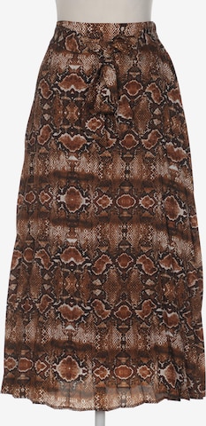 Rich & Royal Skirt in M in Brown: front