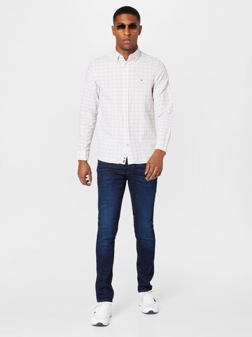 TOMMY HILFIGER Slim fit Button Up Shirt in Grey