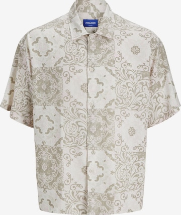 JACK & JONES - Ajuste confortable Camisa 'JORHYDRA' en beige: frente