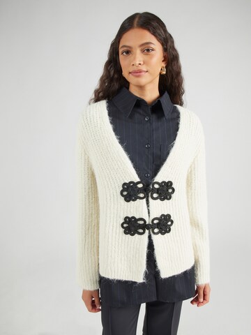 VILA Cardigan 'MANT' i beige: forside