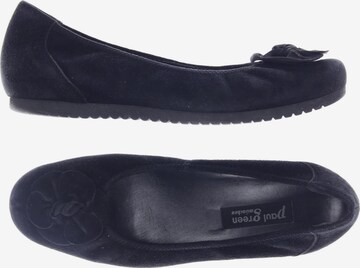Paul Green Flats & Loafers in 39 in Black: front