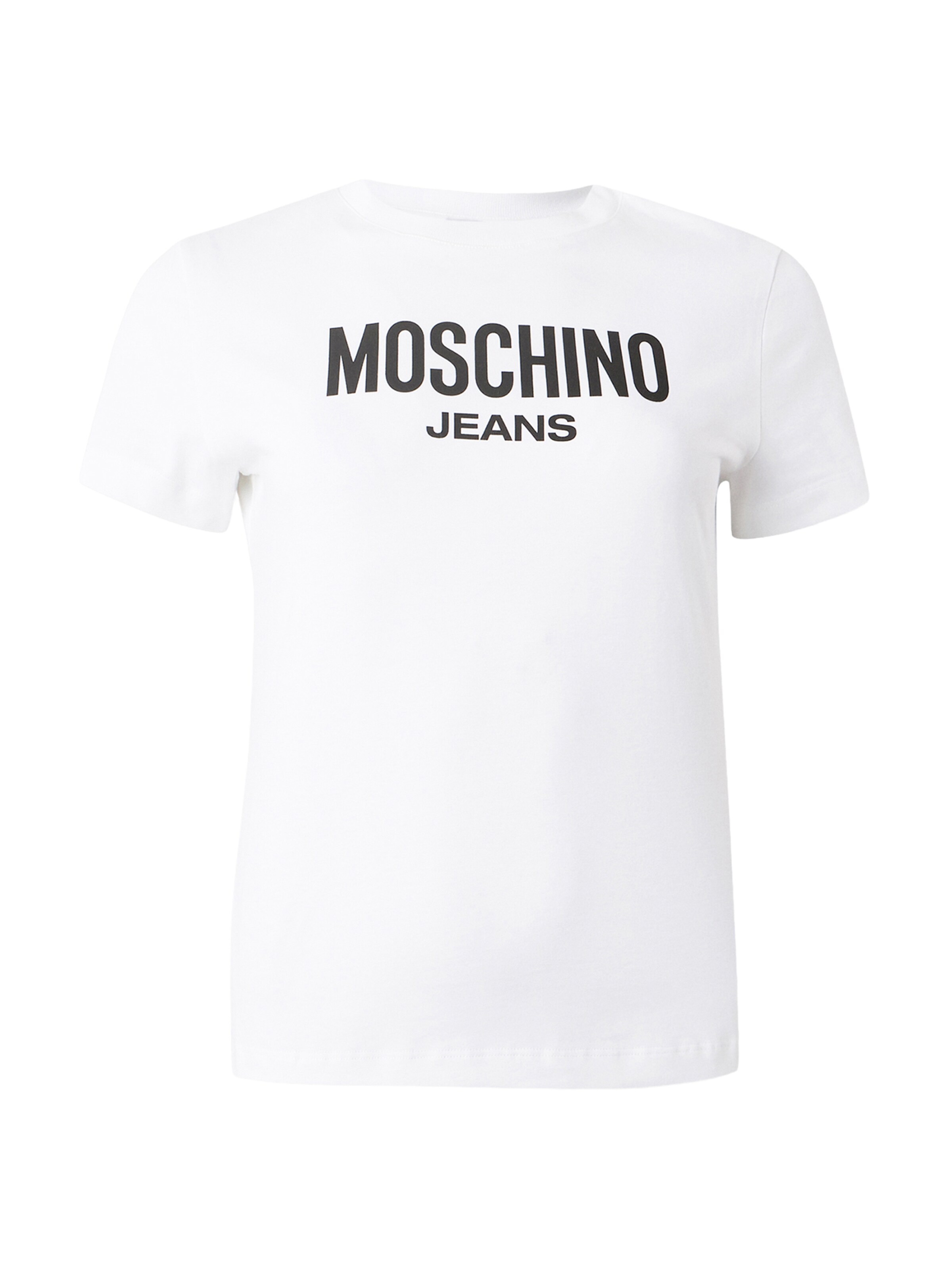 Maglietta di Moschino Jeans in bianco: frontale