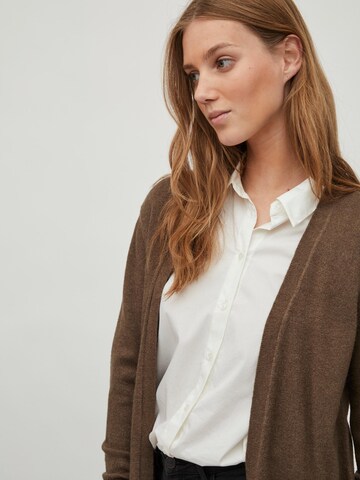 VILA Knit cardigan 'Ril' in Brown