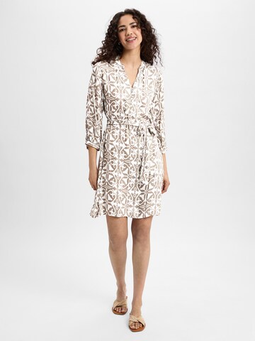 Marie Lund Kleid in Beige: Vorderseite