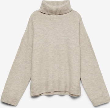 VERO MODA Sweater 'VMLefile' in Beige: front