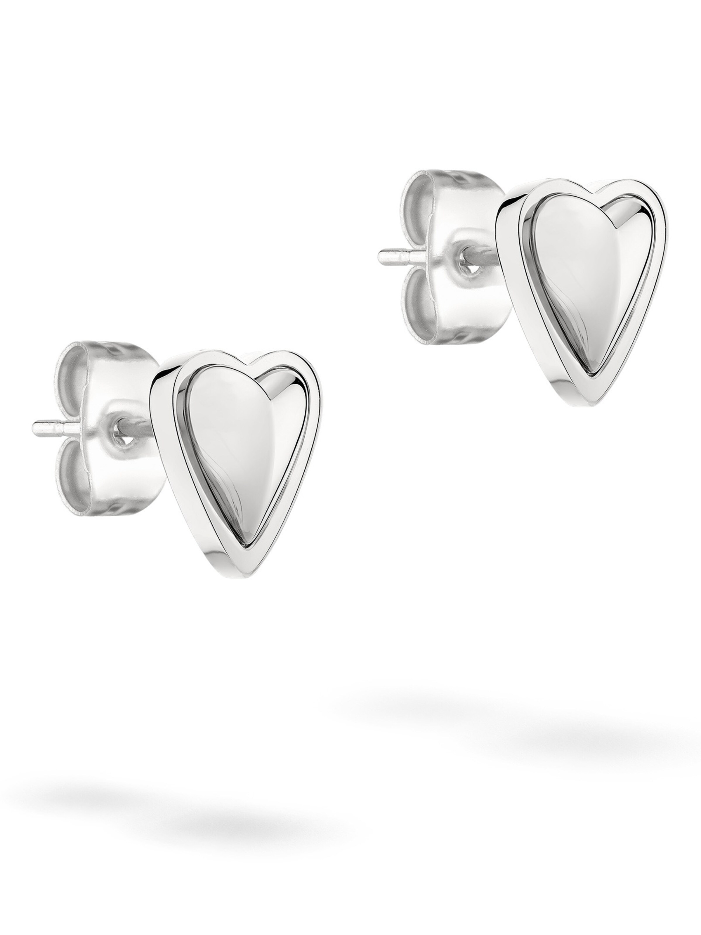 Liebeskind Berlin Ohrringe 'Heart' in Silber