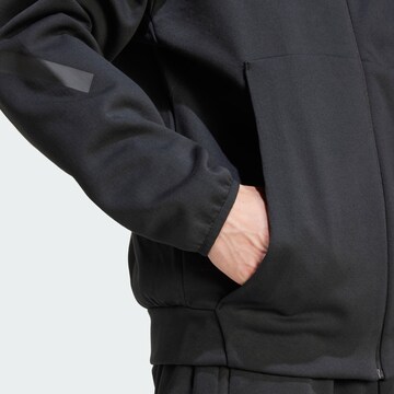 ADIDAS SPORTSWEAR Bluza rozpinana sportowa 'Z.N.E.' w kolorze czarny