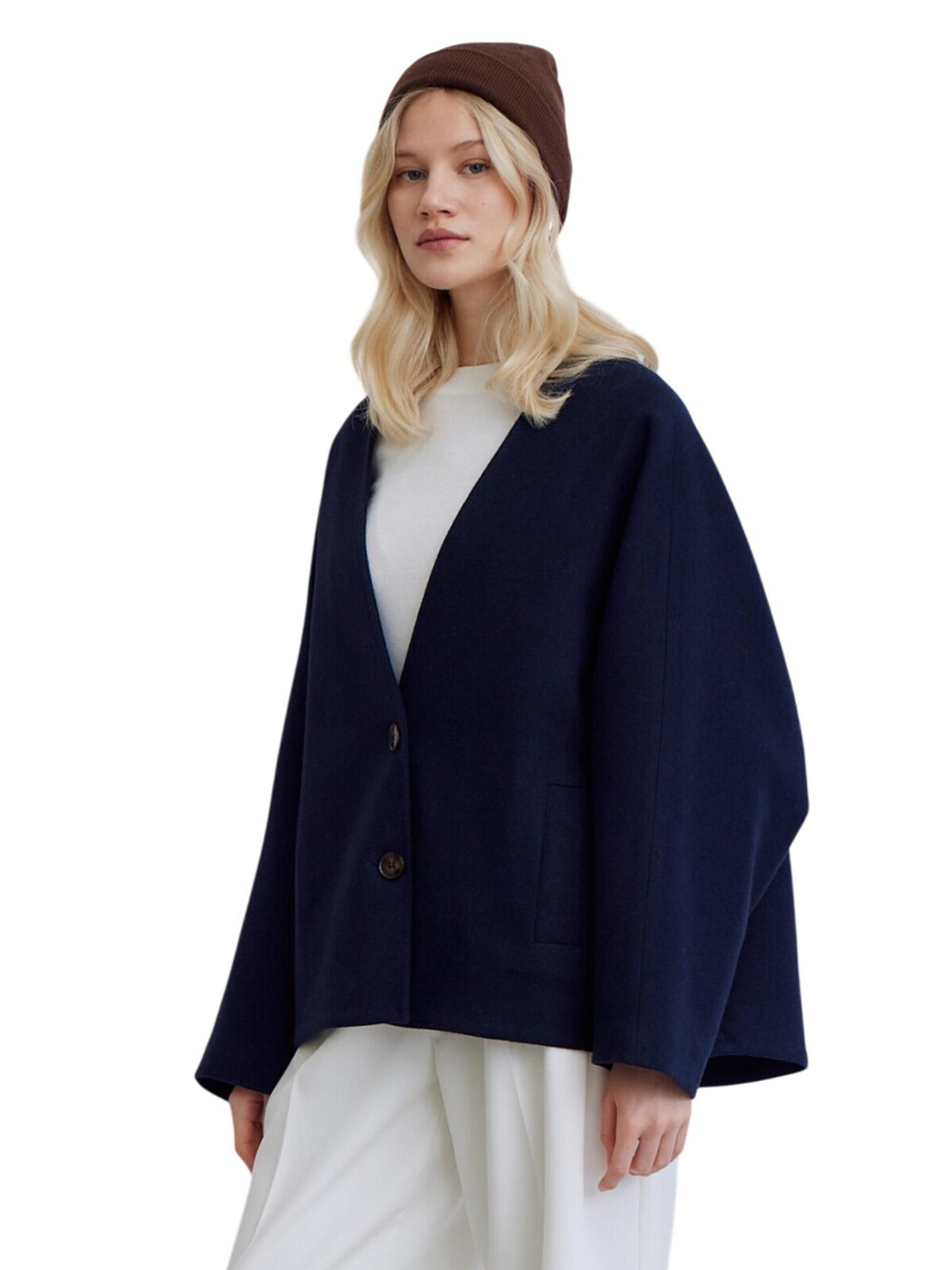 MANUKA Fleece jas in Blauw