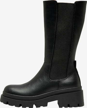 ONLY Chelsea boots 'DOJA' in Zwart: voorkant