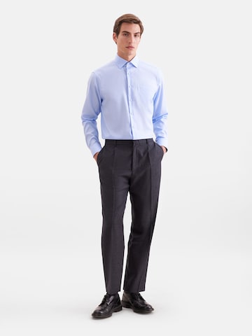 SEIDENSTICKER Regular fit Business shirt in Blue