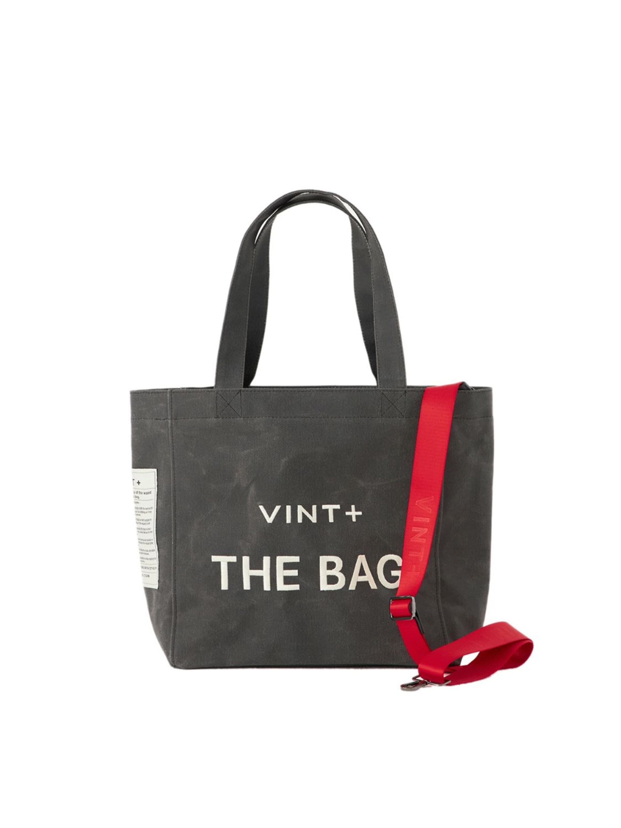 VINT+ Shopper 'Tote Bag Big' in Grey: front
