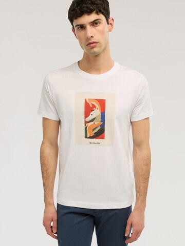 Trussardi Shirt in White: front