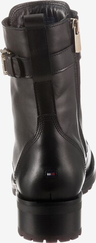 TOMMY HILFIGER Lace-up bootie in Black