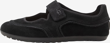 UGG Nauhaballerina värissä musta: etupuoli