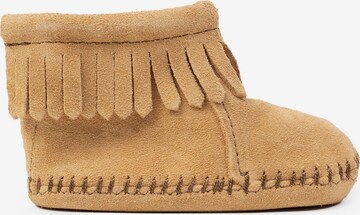 Minnetonka Wandelschoen 'Back Flap' in Bruin