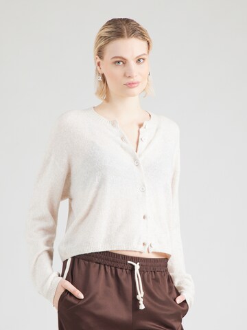 AMERICAN VINTAGE - Cárdigan 'OUITY' en beige: frente