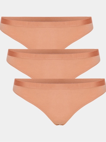 Copenhagen Bamboo String in Bruin: voorkant