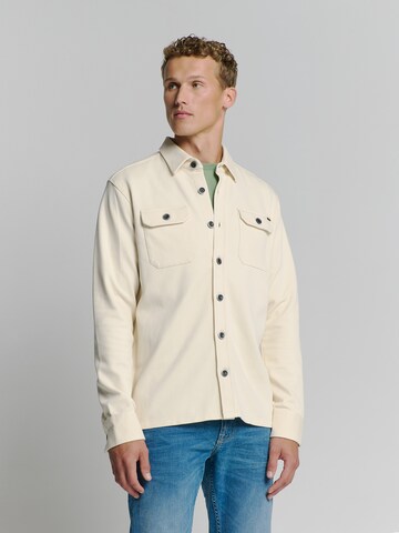 No Excess Tussenjas in Beige: voorkant