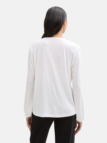 TOM TAILOR Blouse in White