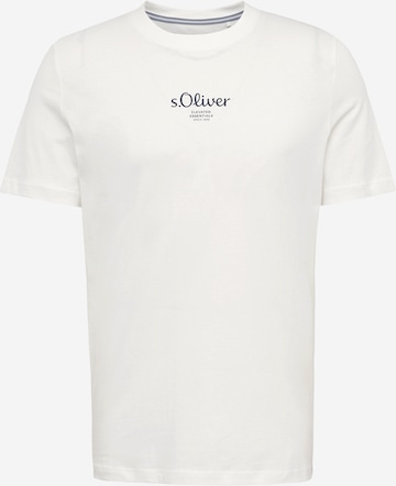 s.Oliver Shirt in Weiß: Vorderseite