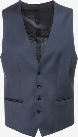 BOSS Gilet in Blauw: voorkant