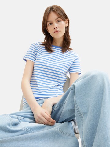 TOM TAILOR DENIM T-Shirt in Blau