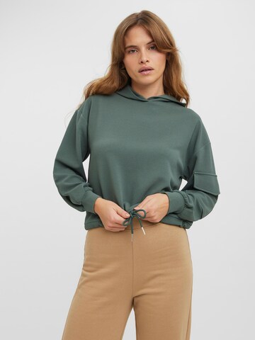 VERO MODA Sweatshirt 'Izadagny' in Green: front