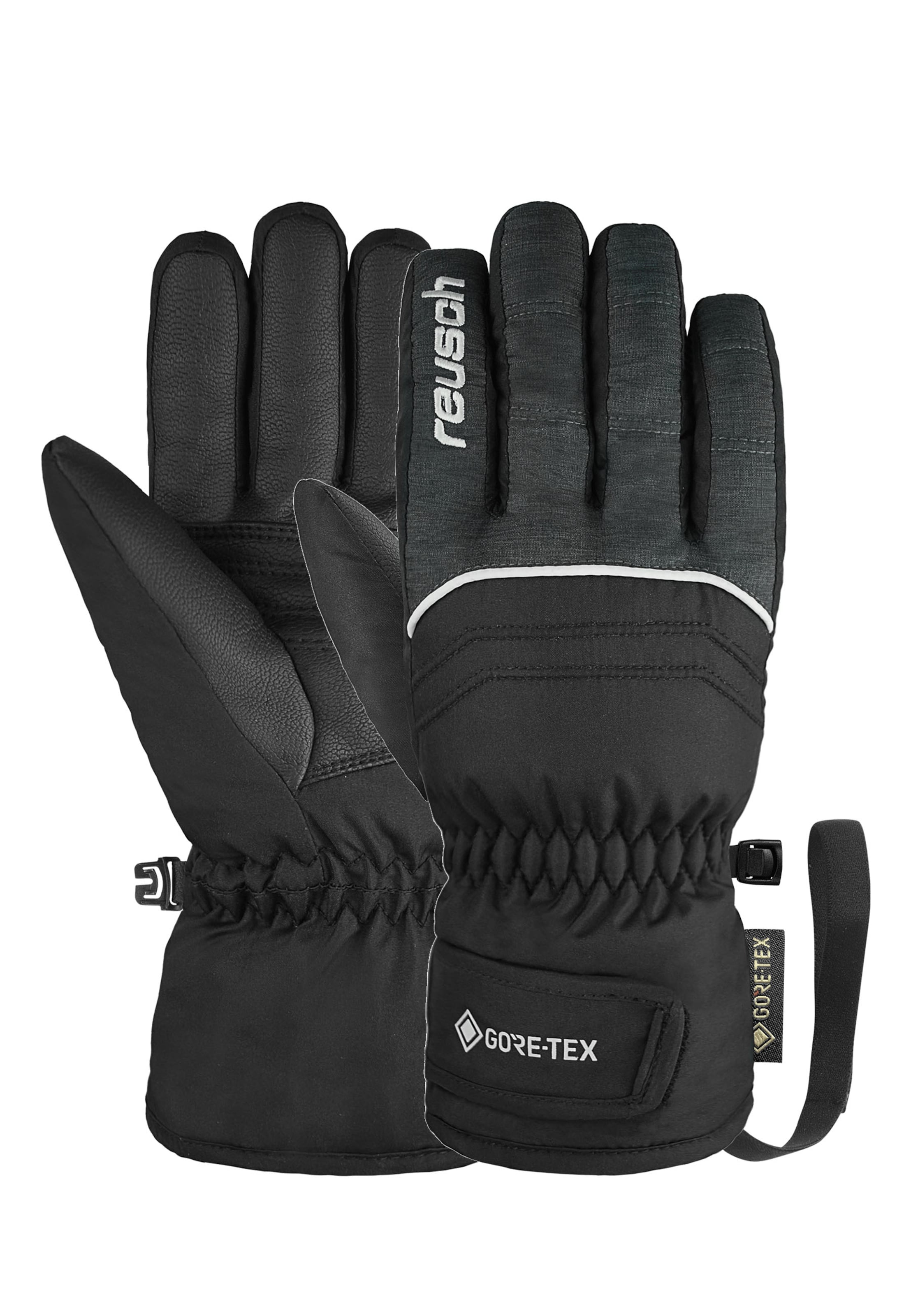 REUSCH Sporthandschoenen 'Teddy GORE-TEX' in Zwart: voorkant