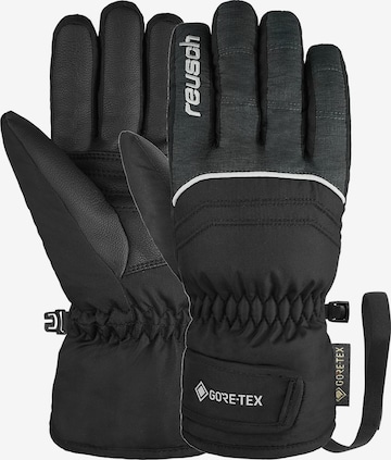 REUSCH Athletic Gloves 'Teddy GORE-TEX' in Black: front